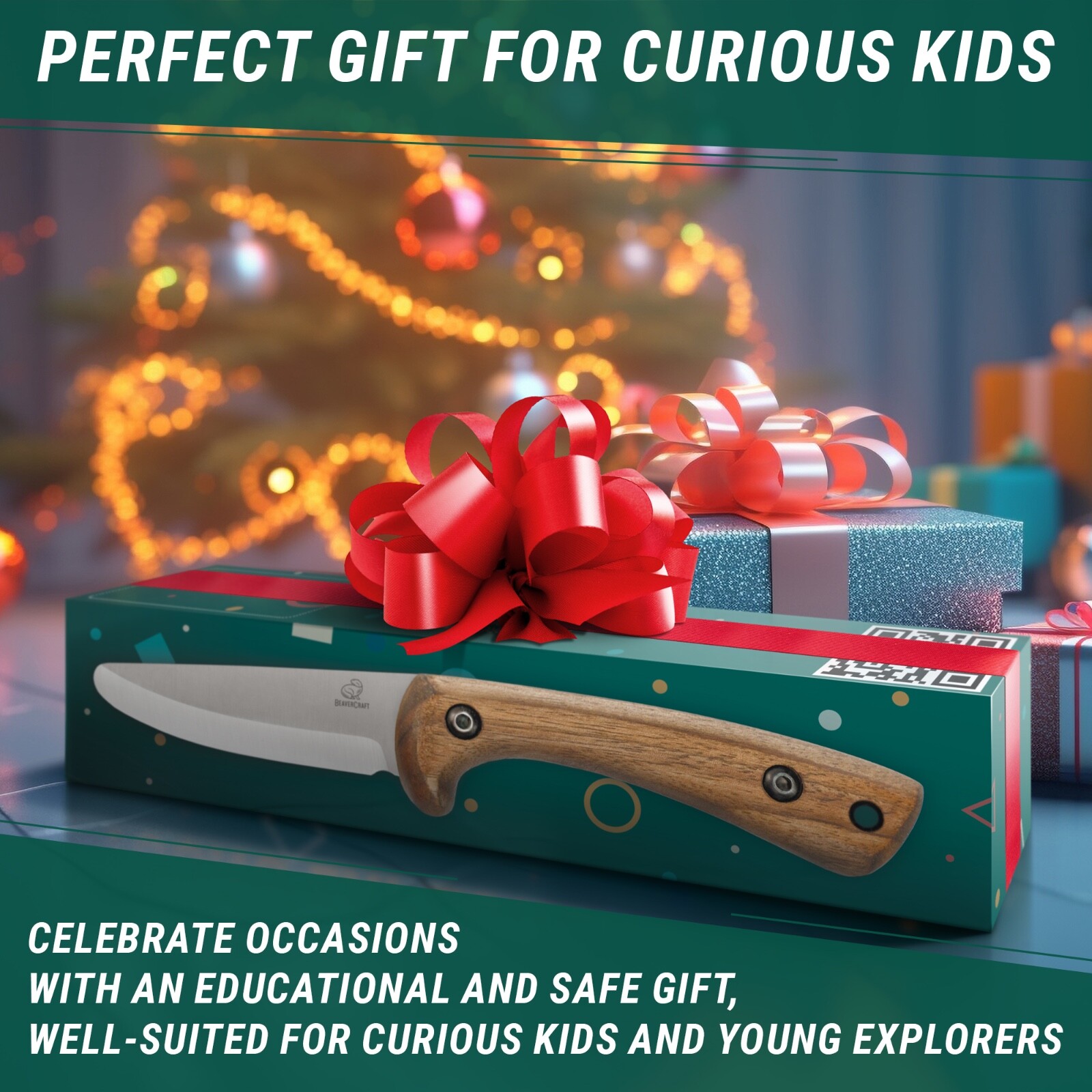 Kid-Safe Knife for Outdoor Activities BeaverCraft BSH kid