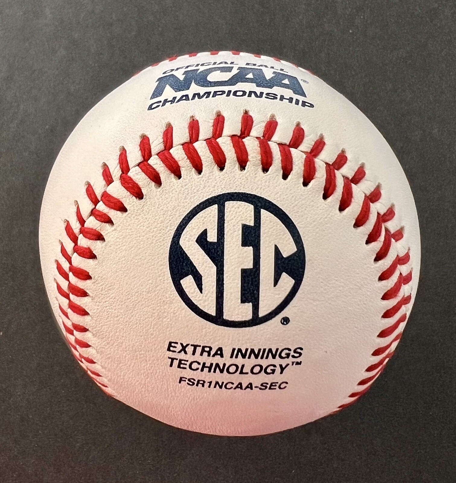 RAWLINGS OFFICIAL NCAA SEC SOUTHEASTERN CONFERENCE BASEBALL - FLAT SEAM