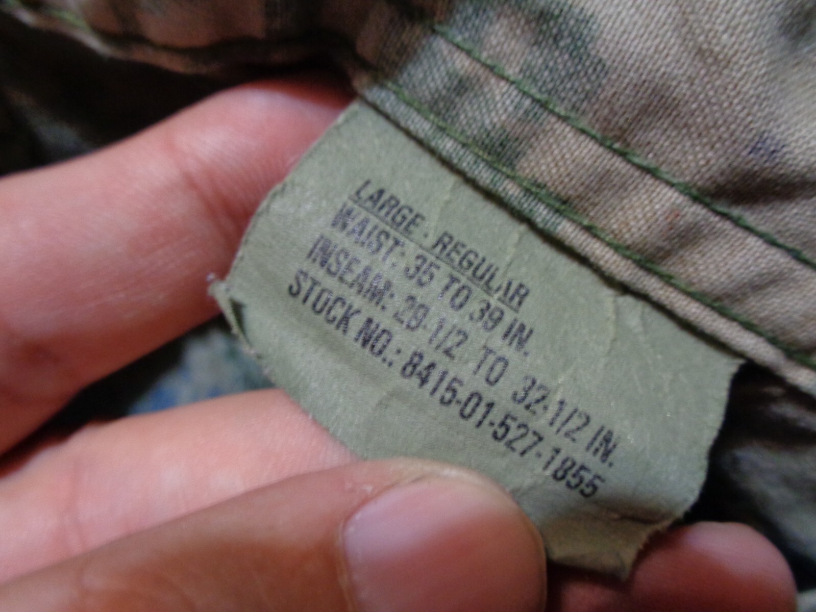 USMC MARPAT Uniform WOODLAND SET Combat Shirt Pant LARGE REGULAR ISSUED SET