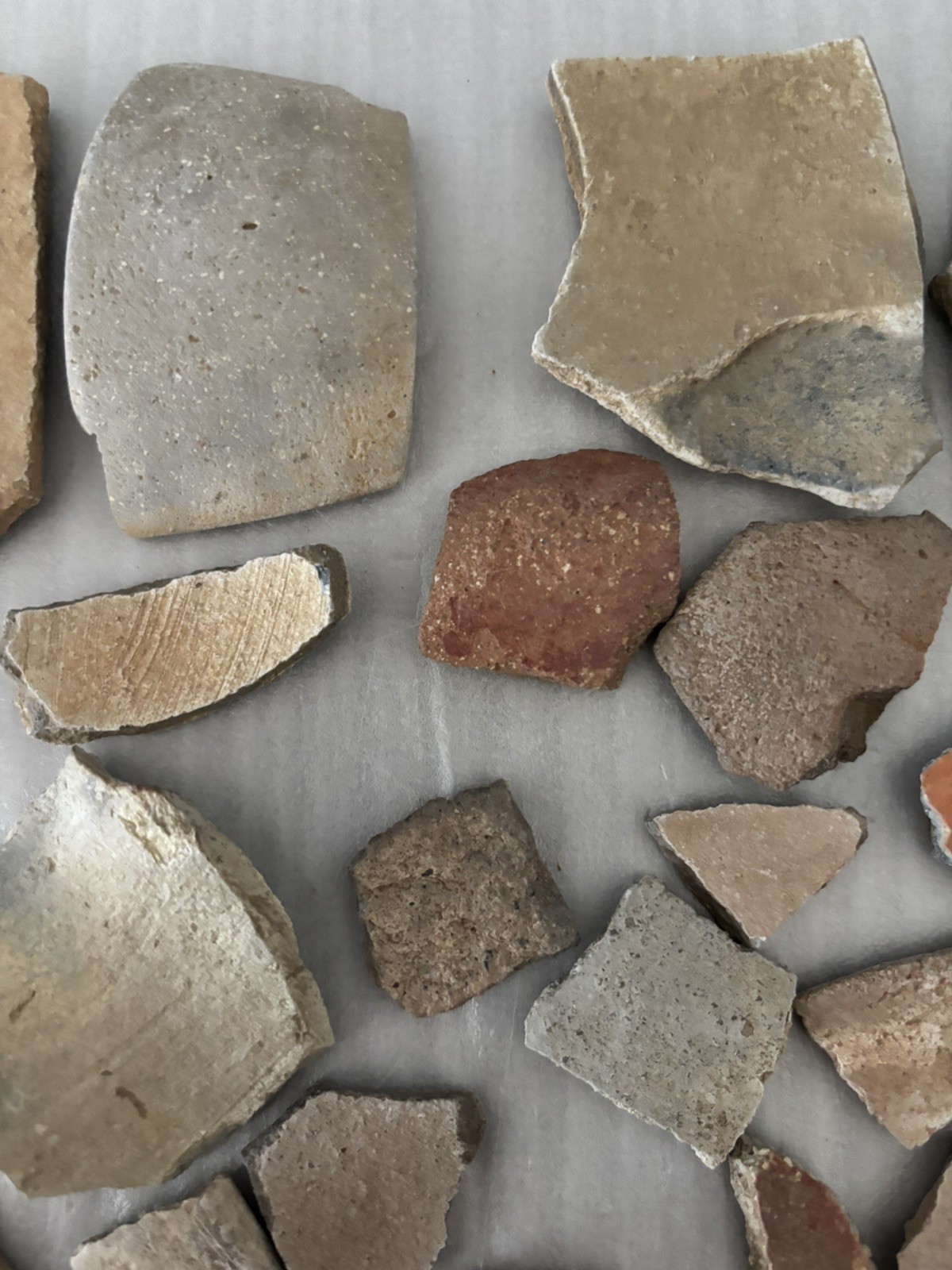 30+ Ancient Anasazi Native American Pottery Shards Arizona L10-E FREE SHIP