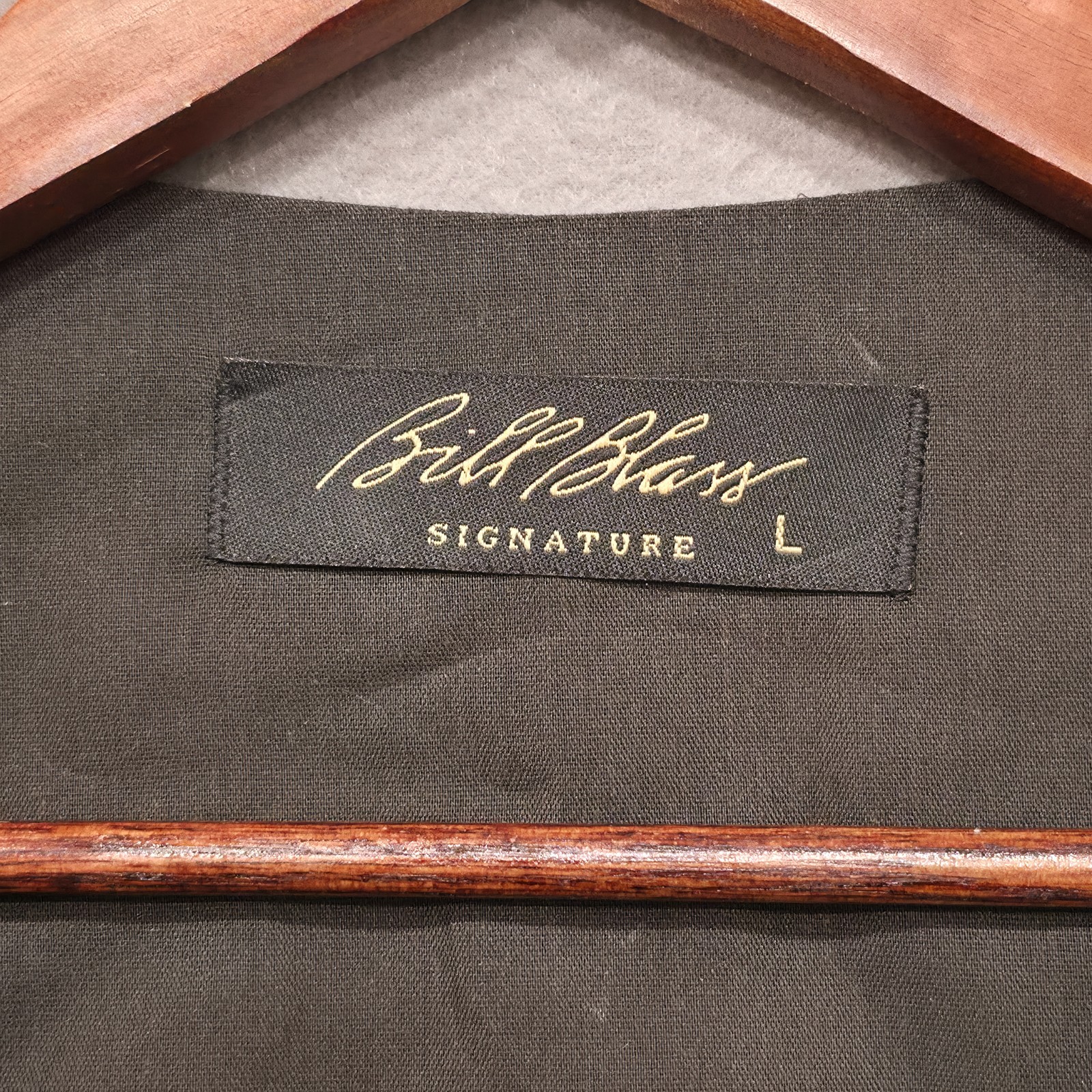 Bill Blass Signature Green Tuxedo Vest Size ML