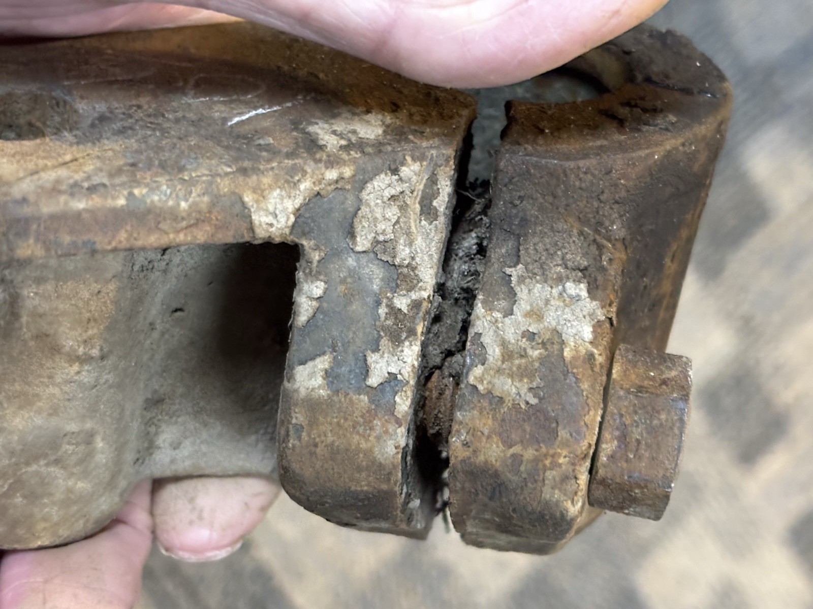 Vintage Canedy Otto No 10 1/2 Blacksmith Post Drill Table Support 1 1/4 shaft