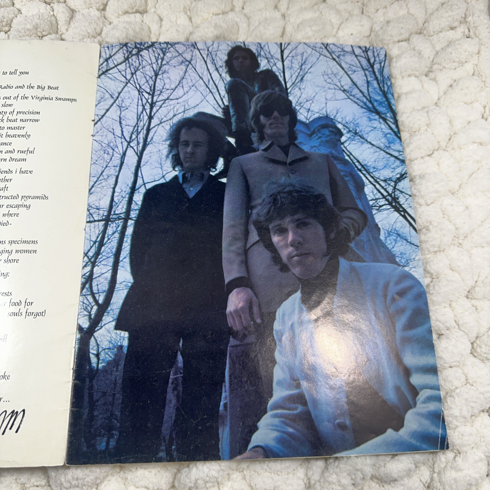 THE DOORS WAITING FOR THE SUN Jim Morrison 1968 TOUR Program Original 1968 As Is