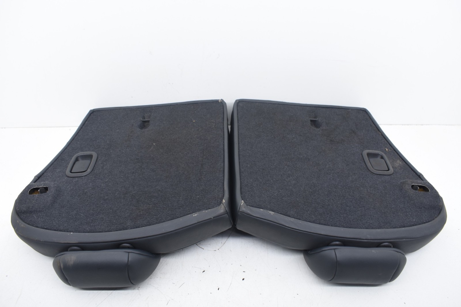 2006 Mini Cooper S R53 Rear Folding Seat Full Set Black OEM KW86