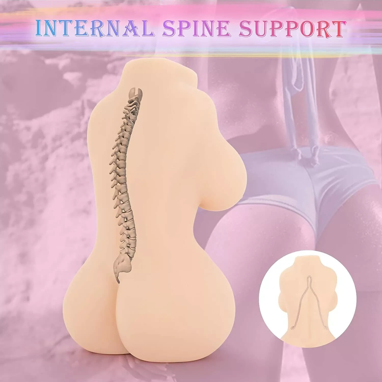 Love Doll Realistic Adult Sex Toy for Men Male Masturbator Pussy Vagina Anal Ass