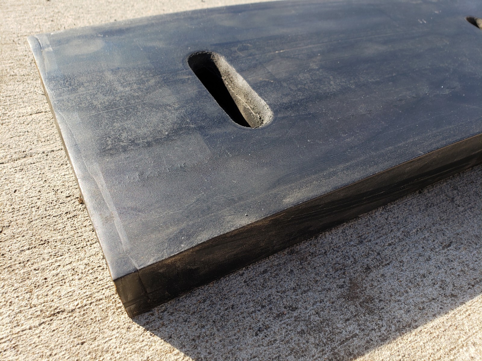 1-1/2 X 8" RUBBER EDGE FOR 14FT SNOW PUSHER RUBBER, SNOW PLOW, PROTECH - 163.75"