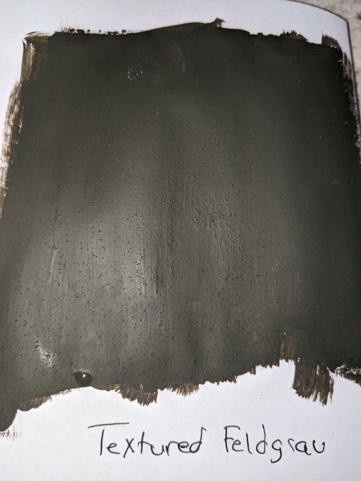 Textured WW2 German Helmet Paint Feldgrau Luftwaffe Hunter Grey your Choice!