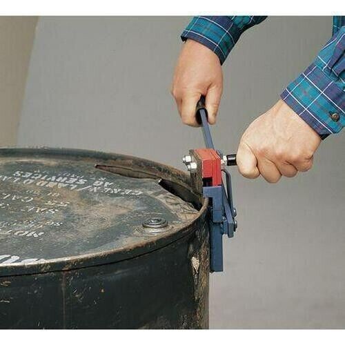 STEEL BARREL DRUM Deheader Lid Opener Container HAND CUTTER Tool Industrial NEW