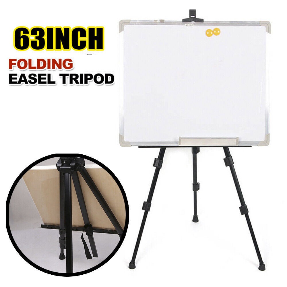 Heavy Durable Metal Folding Artist Painting Easel Display Board Tripod with Bag