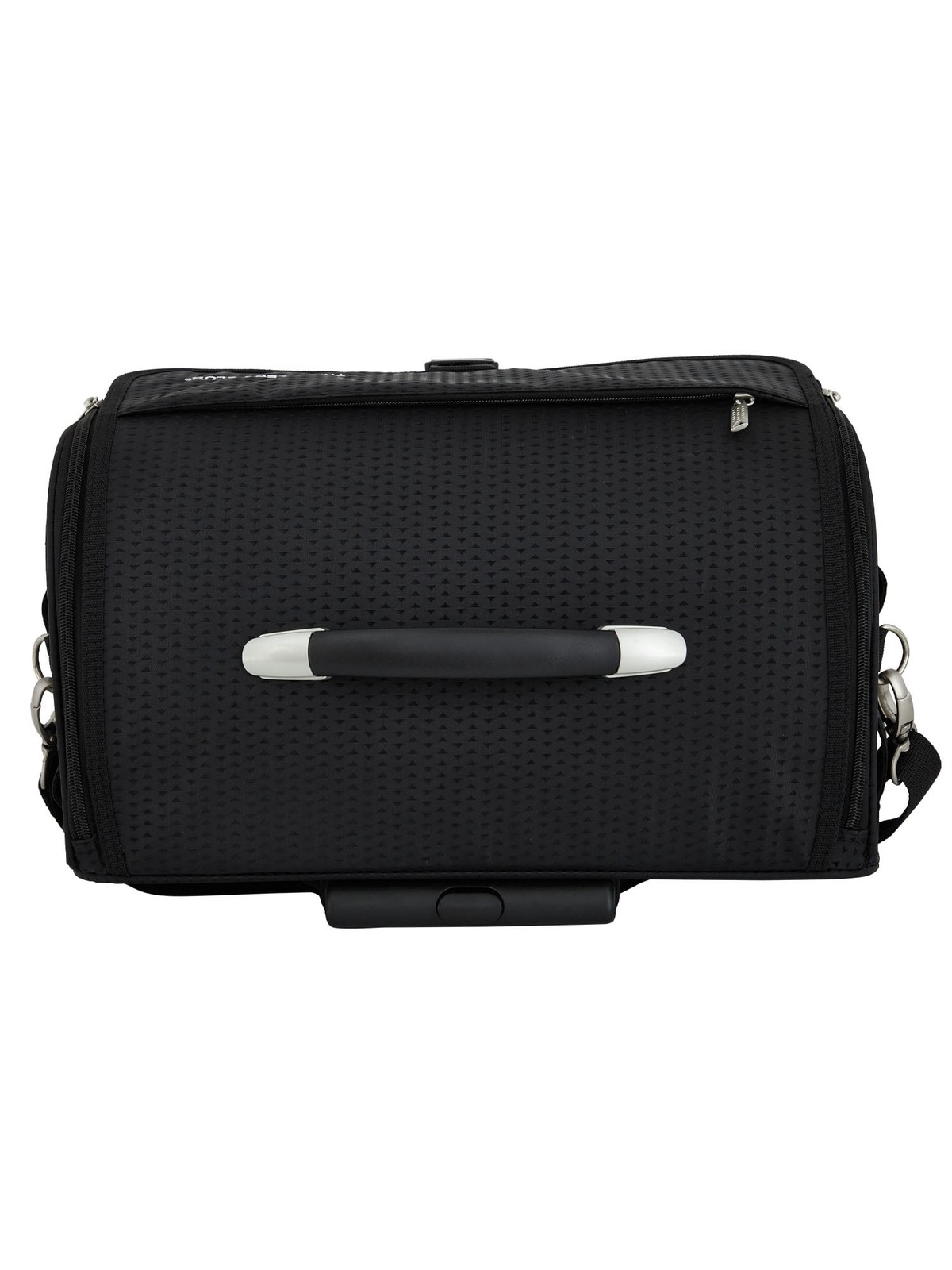17-inch Travel Rolling 4-Wheel Sewing Machine Bag, Black