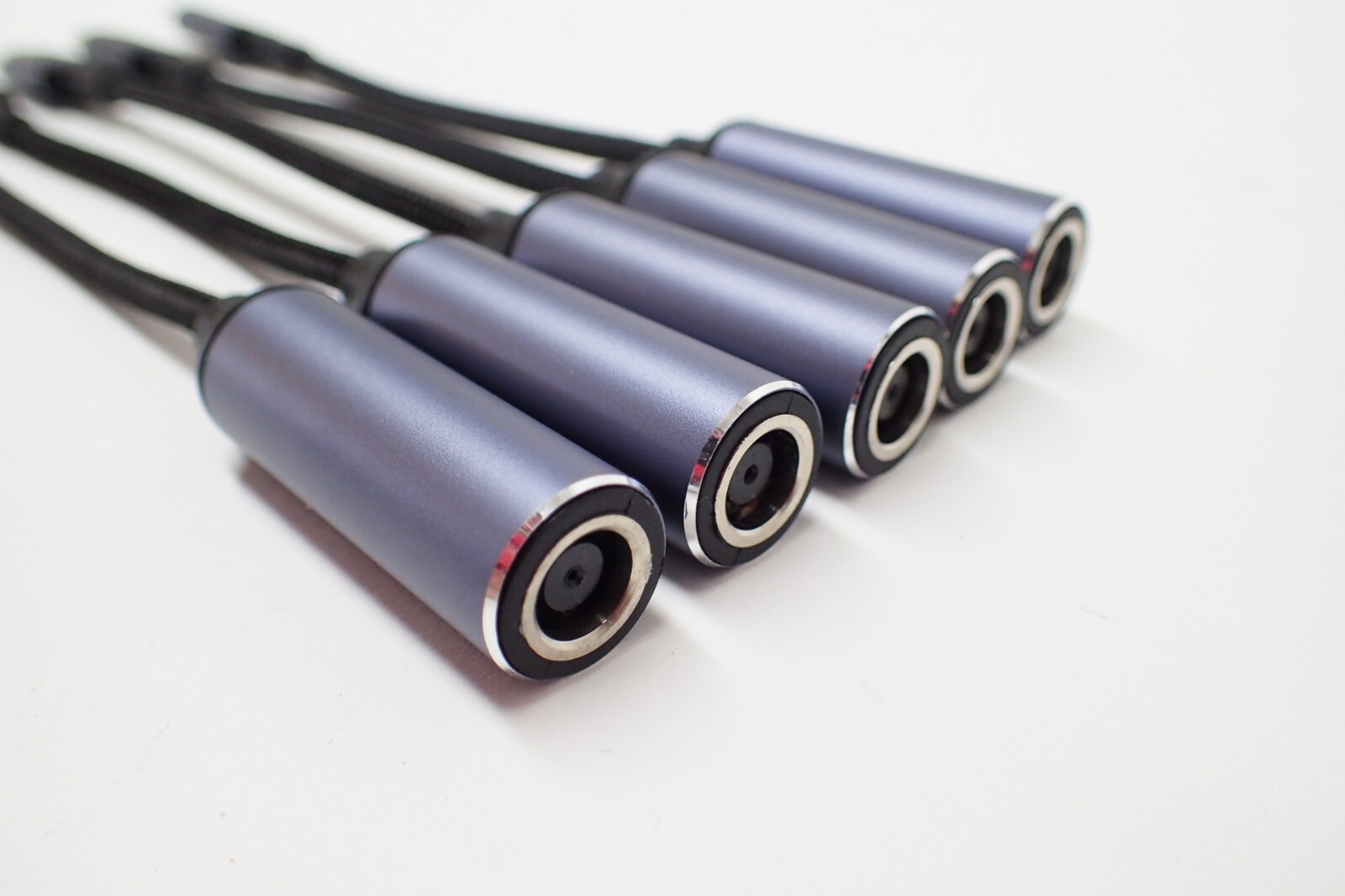 Lot 5 - 50 HP / DELL Power Adapter Converter Cable 7.4mm To USB-C Type Connector