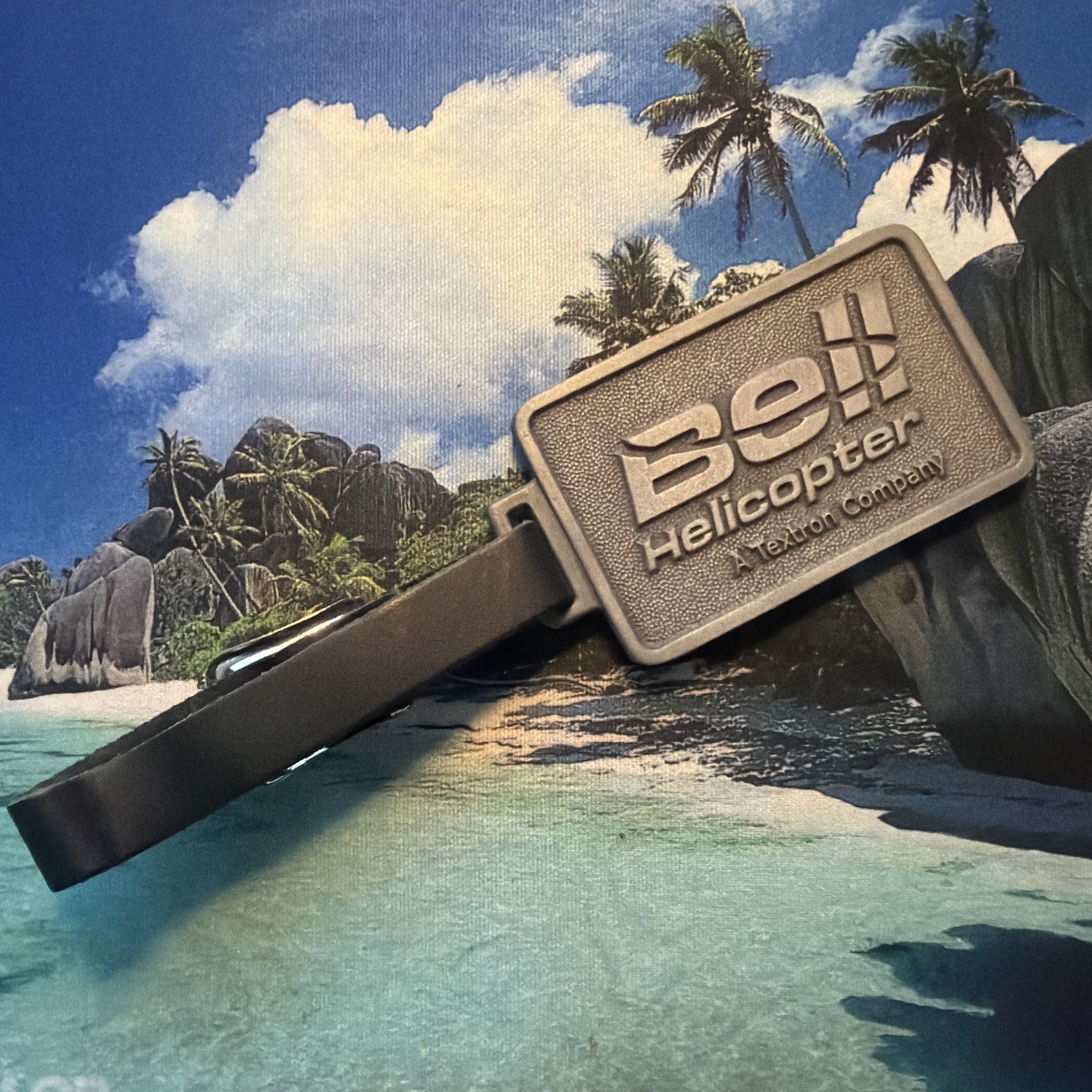 Bell Helicopter Luggage Tag