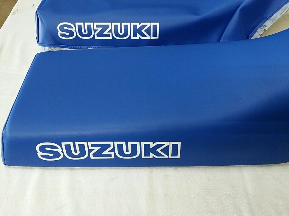 SUZUKI LT230 SEAT COVER QUAD SPORT 1987 MODEL SEAT COVER (blue) (S*-38)