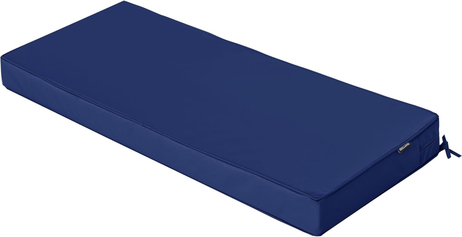 Outdoor Bench Cushions 48 X 18 Inch Thick Waterproof Porch Swing Cushions with T