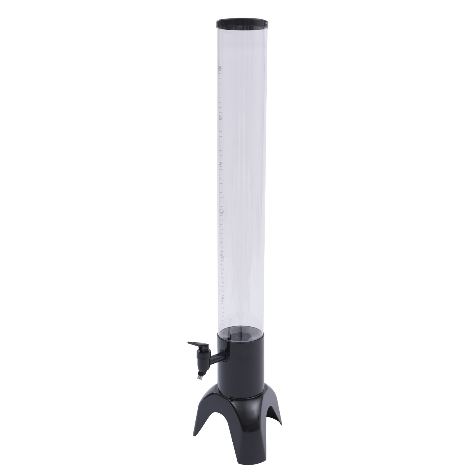 3L/100oZ Beer Tower Dispenser Drink Tower Beer Tap with Individual Ice Tube NEW