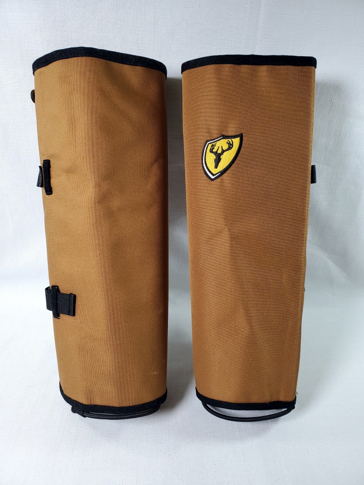 Scent Blocker Snake Gaiters LARGE Buckskin Hunt Leg Shield Protect Armor Chaps
