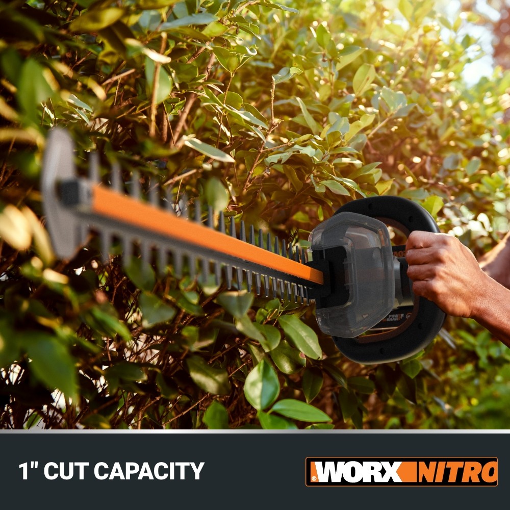 Worx Nitro 40V 24" Cordless Hedge Trimmer WG286-SR