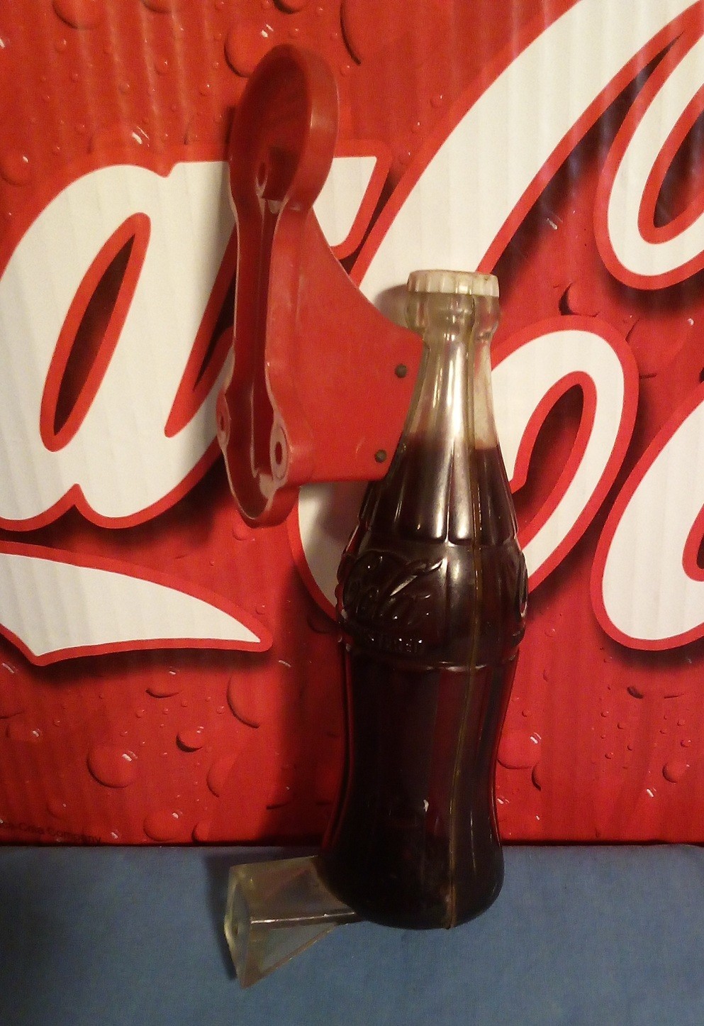 Coca-Cola Vintage 1950s All-Plastic Door Pull by Sturm & Co