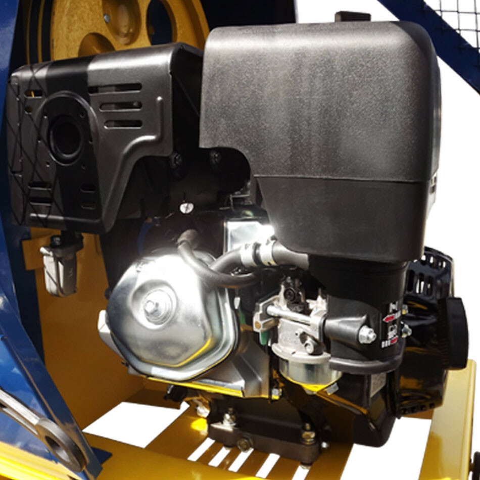 13 HP Towable 9 CF CUBIC CEMENT MIXER 12V Electric 55 MPH Concrete