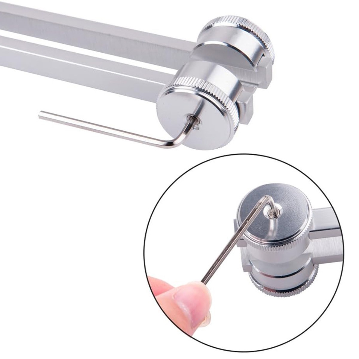 Aluminum Tuning Fork 128hz & Reflex Hammer for Healing Chakra Set Sound Therapy