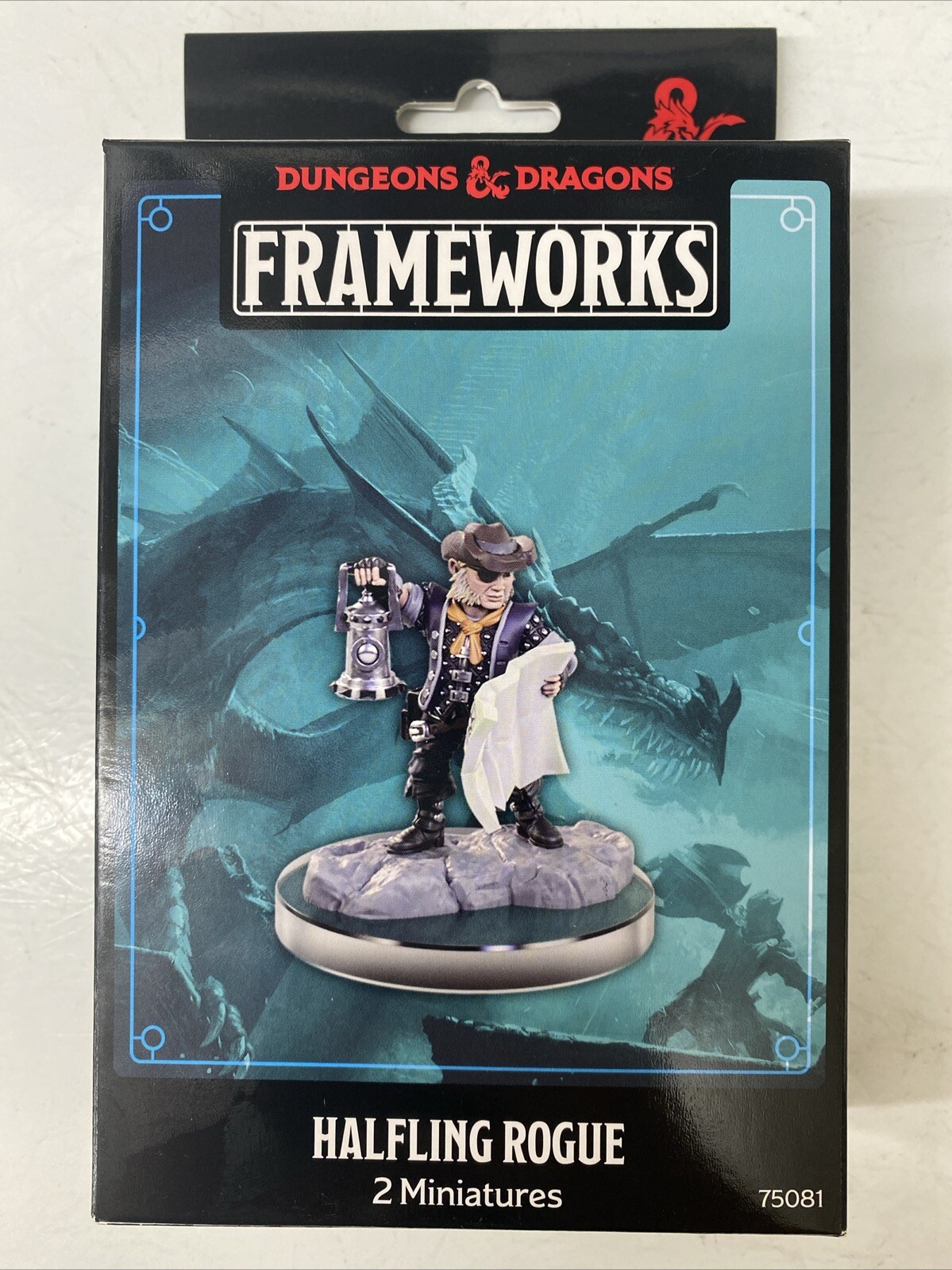 Dungeons & Dragons Frameworks: Male Halfling Rogue (NEW IN BOX) 75081 2023