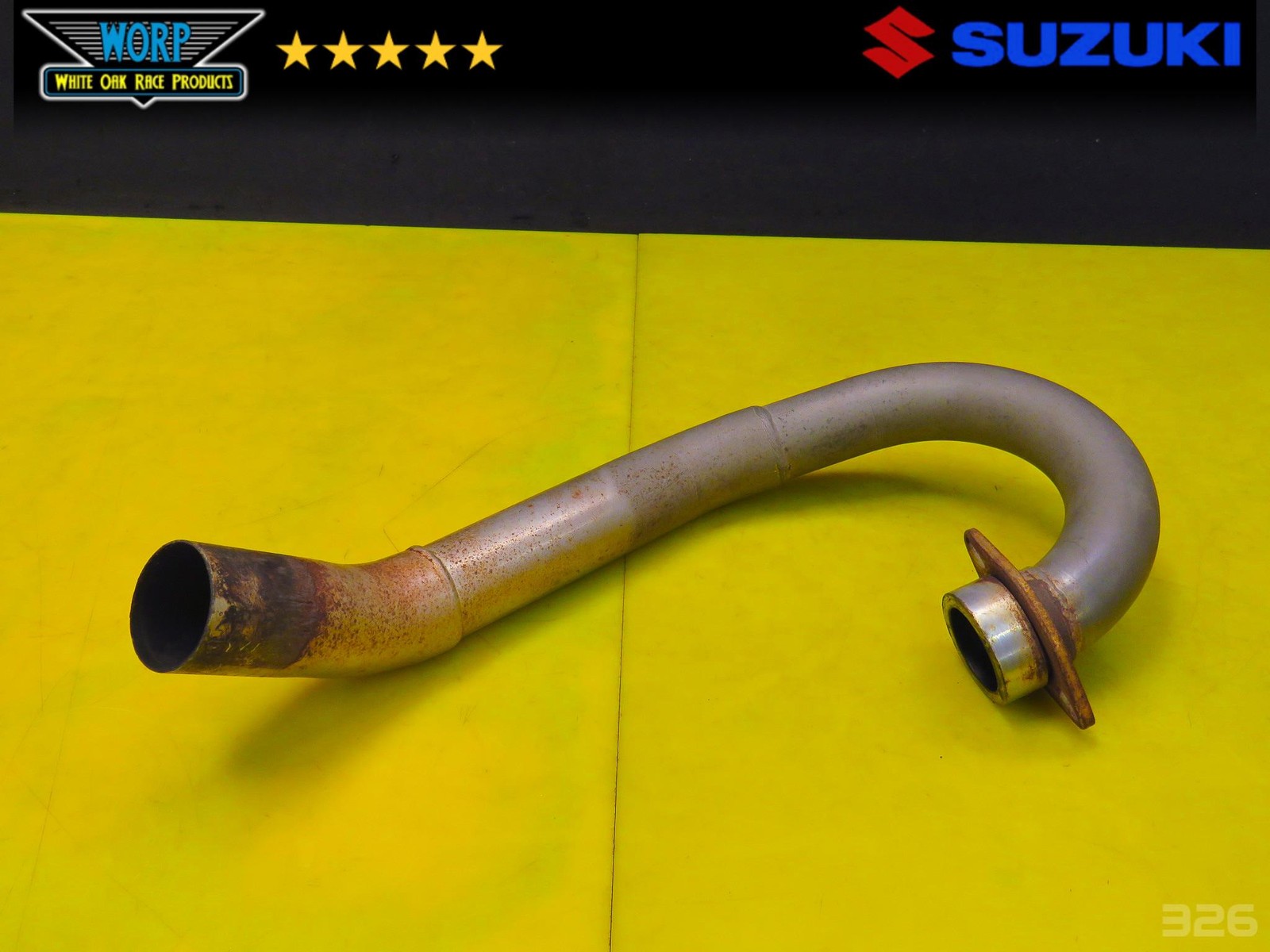 2003 SUZUKI QUADSPORT LTZ400 KFX DVX CT RACING SUPERTRAPP STYLE EXHAUST MUFFLER