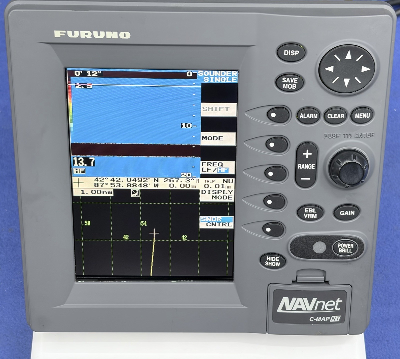 Furuno RDP-143 NavNet 1 Radar C-Map NT Chartplotter Display- Serviced & Tested!