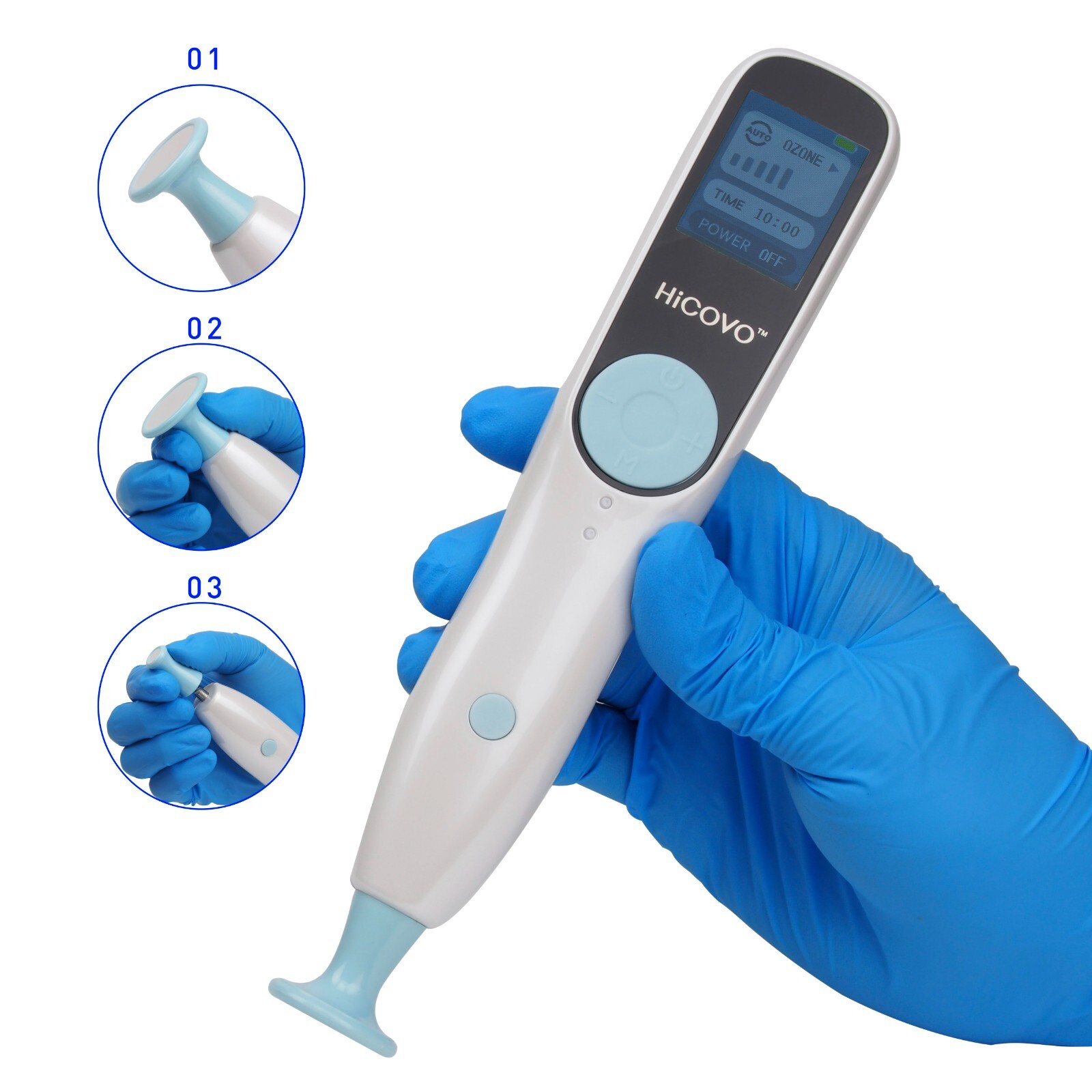 Hicovo Ozone Plasma Pen Wart Freckle Removal Fibroblast Skin Tightening Machine