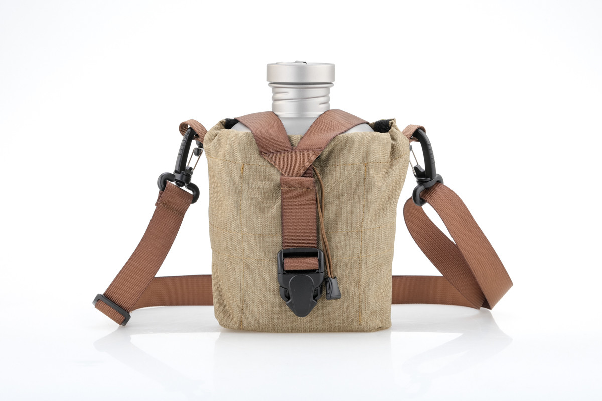 Keith Titanium Ti3060 Canteen Mess Kit - New Ultralight Carrying Pouch