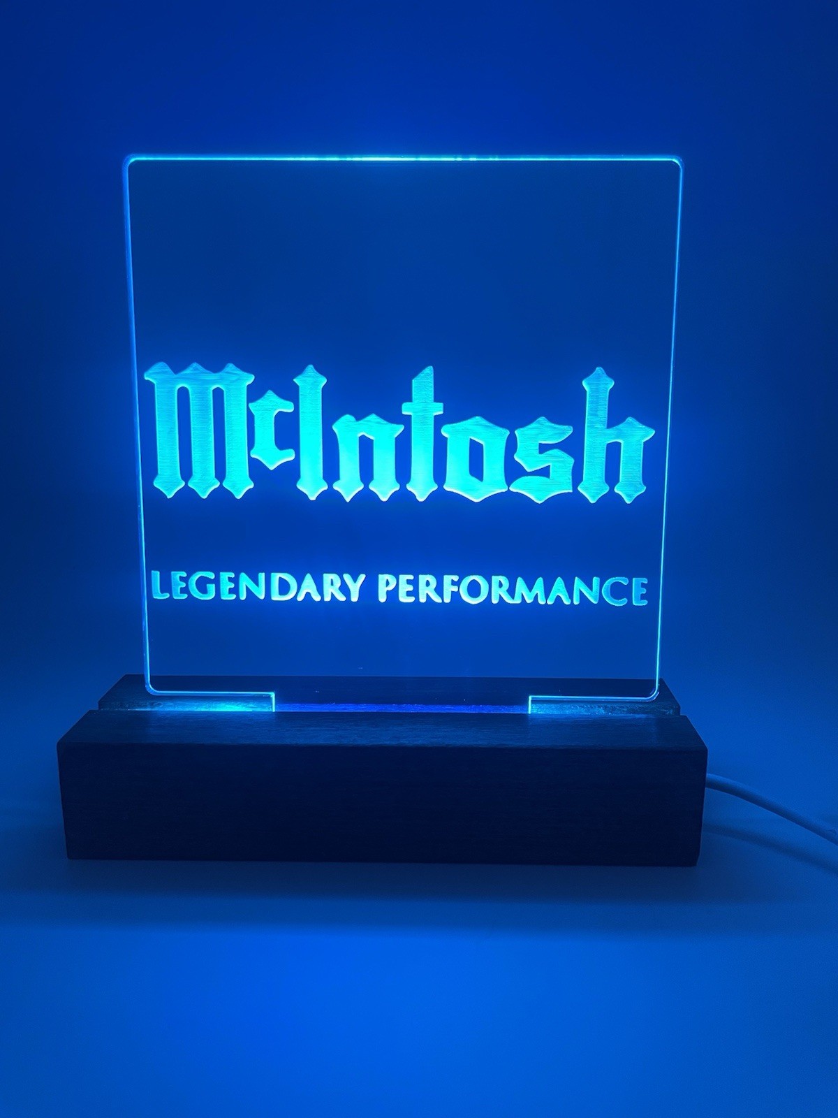 McIntosh MA 6100 Amplifier | Vintage LED Sign