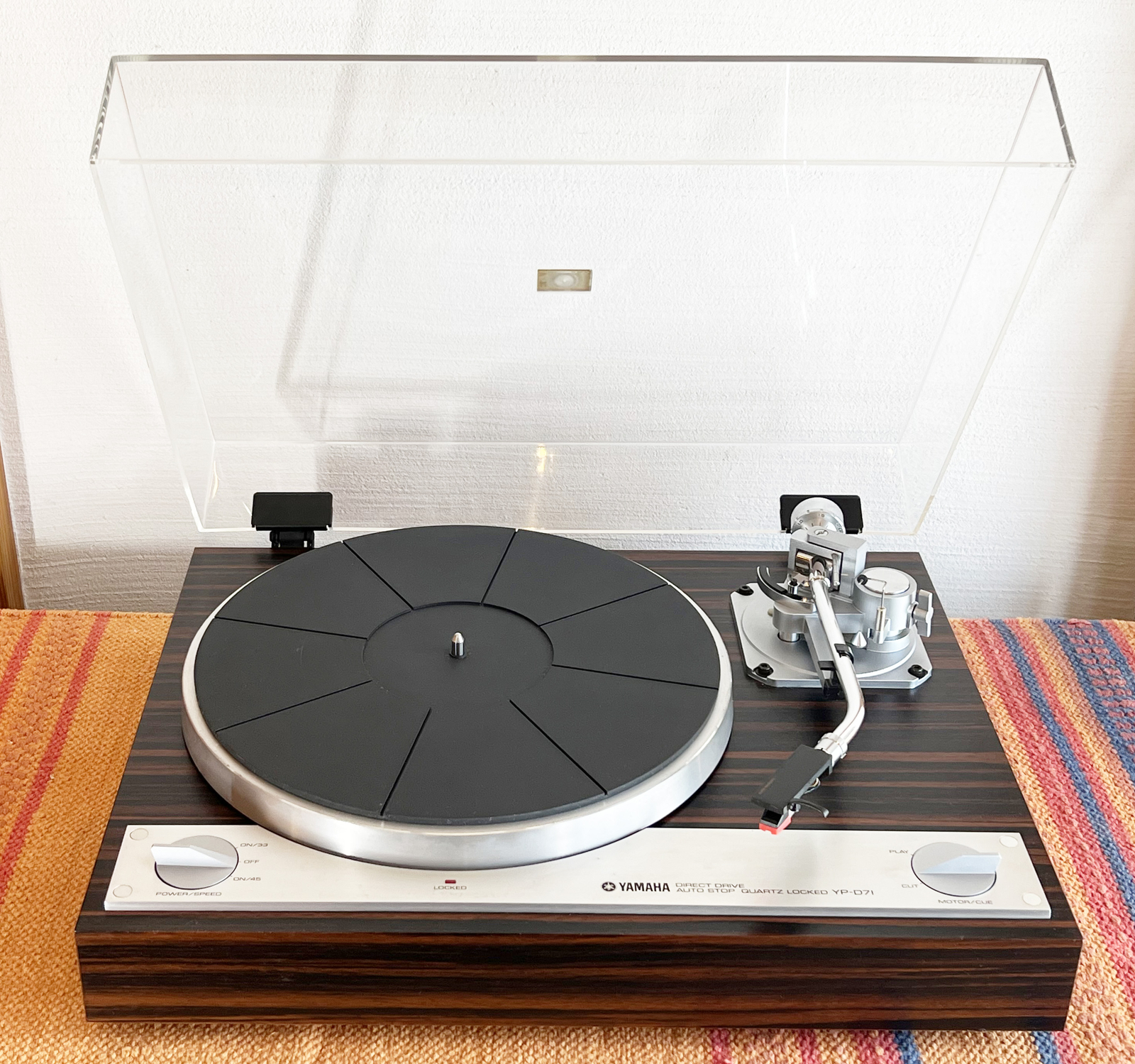Yamaha YP-D71 Direct Drive Record Player Turntable Confirmed Excellent Operation