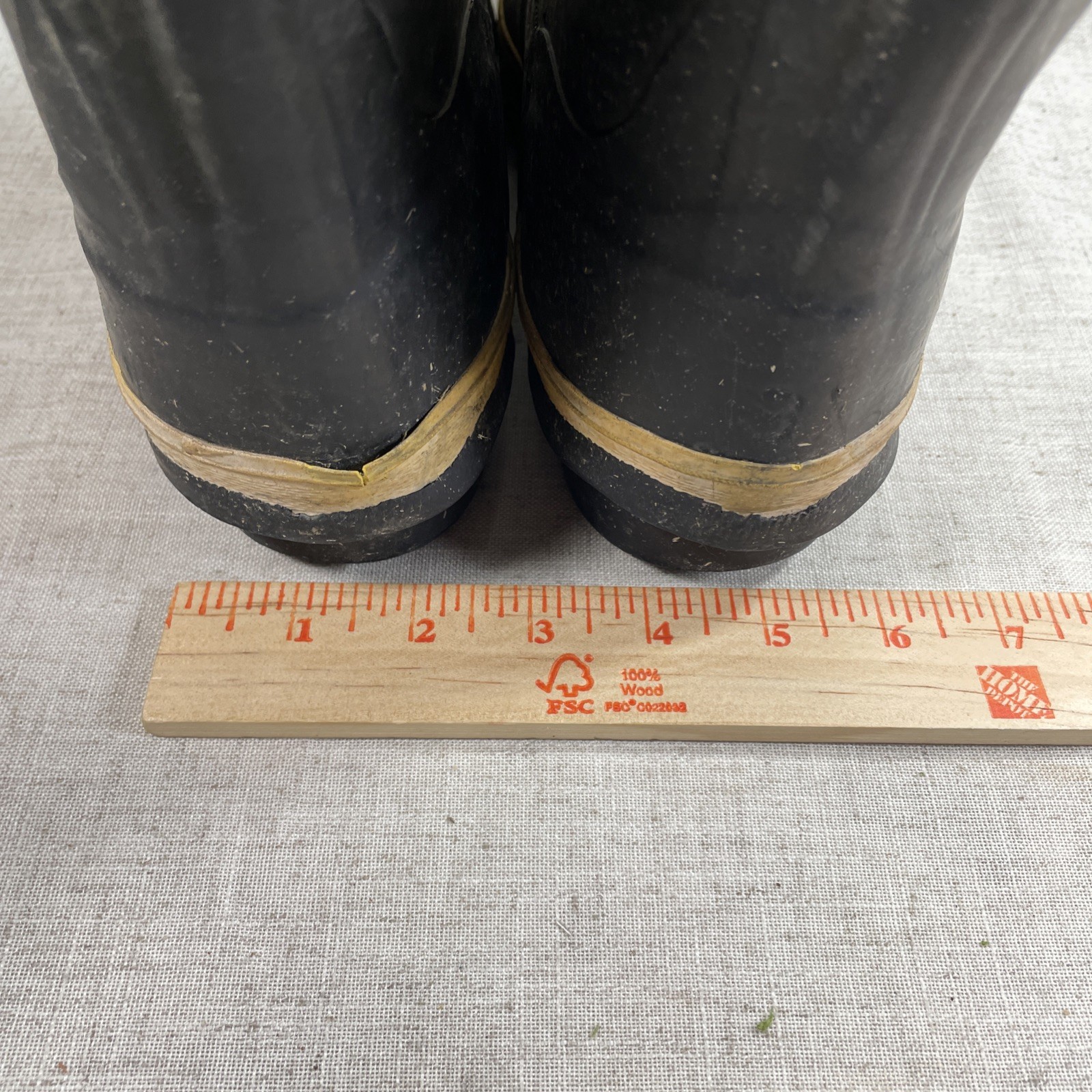 VTG Ranger FireMaster Steel Midsole Toe Insulated Rubber Firefighter Boots Sz 9