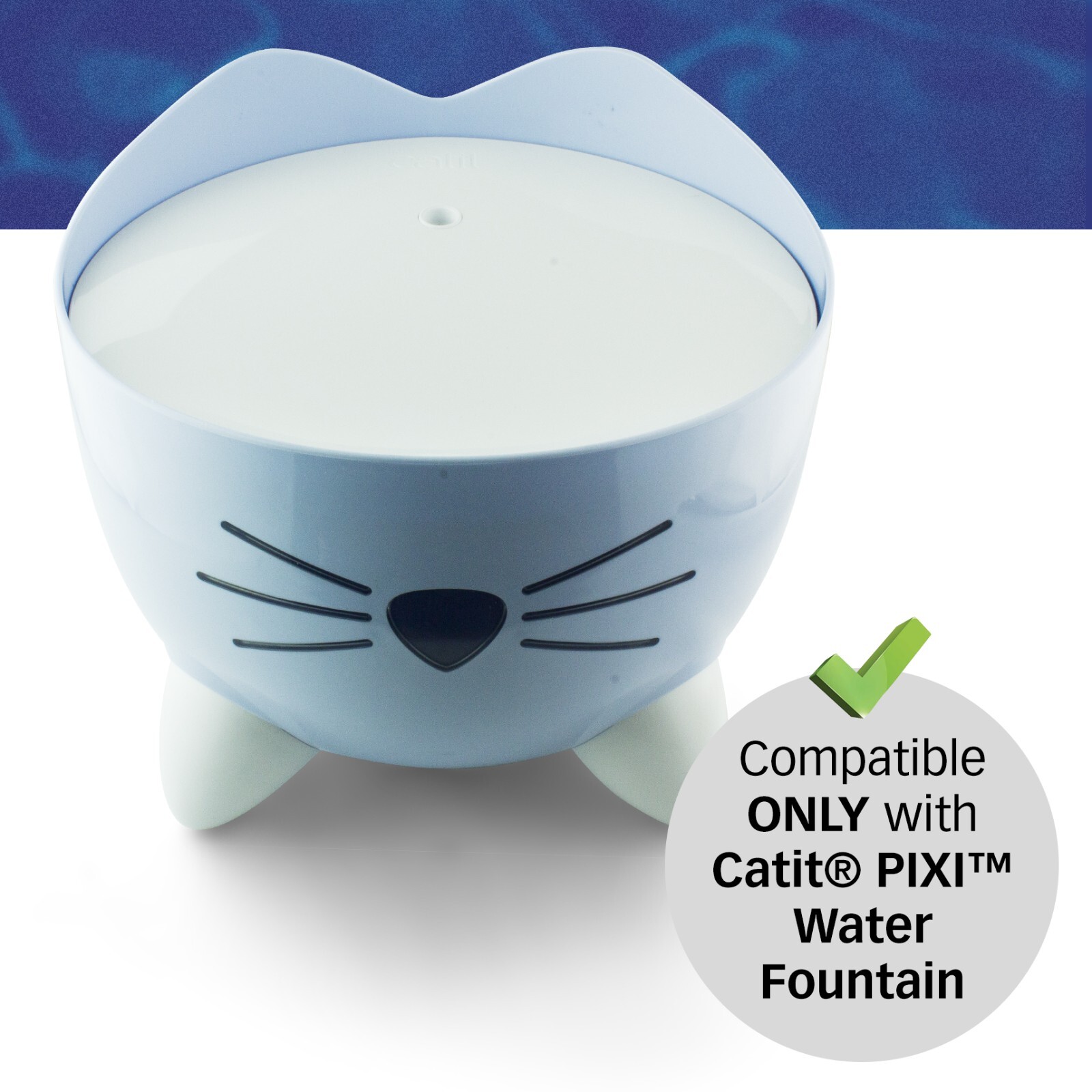 PET STANDARD Water Filters, Compatible with Catit® PIXI™ Fountain, Pack of 12