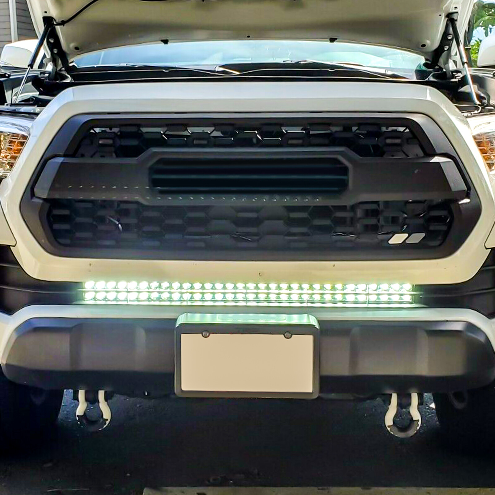 For 2016-UP Toyota Tacoma Hidden Bumper 32 inch LED Light Bar Bracket Wiring Kit