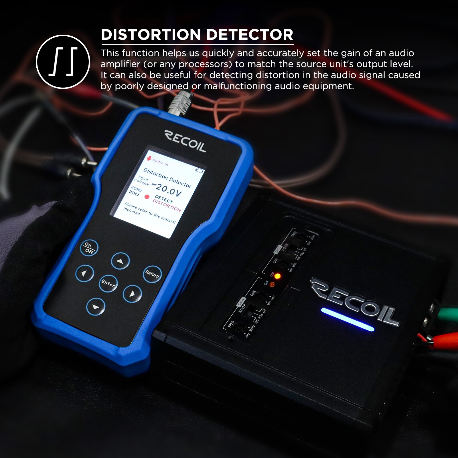 Recoil MST-1 Handheld Multi-function Audio Tester