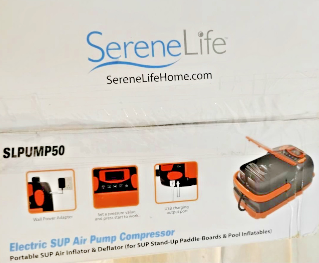 Inflatable Paddle Board Pump Compressor - 16PSI High Pressure SUP Inflator