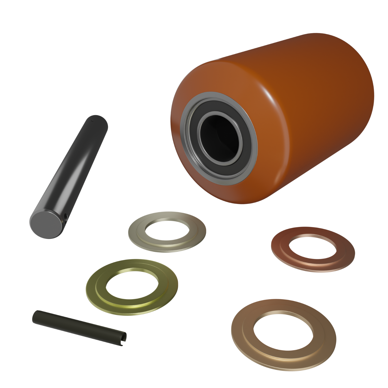 Electric Lift Truck Pallet Jack Load Wheel Kit Yale MPB040AC MP/MPB 040 AC