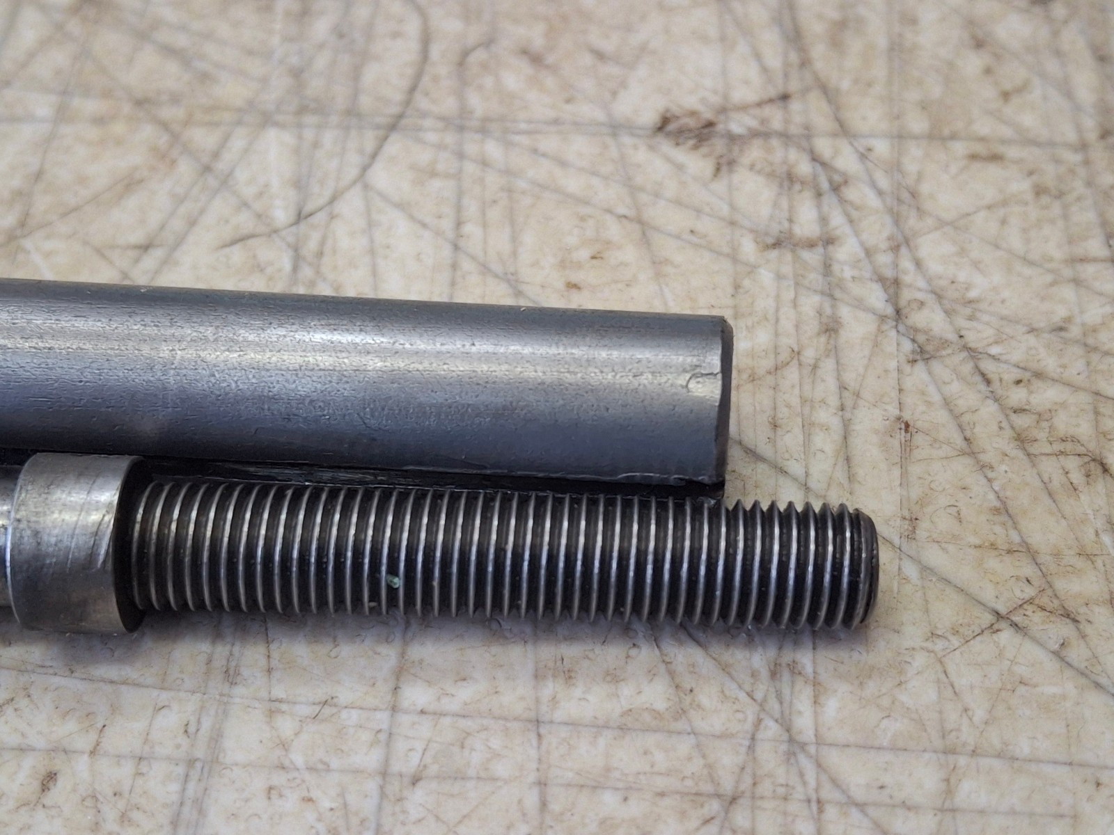 Vintage 6" Lathe Atlas 618 Craftsman 109 Tailstock Ram Screw Dead Centers