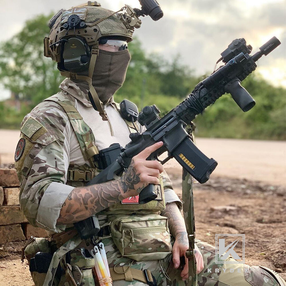 KRYDEX MK3 MK4 Micro Fight Chassis Chest Rig Modular Carrier Pouch Coyote Brown