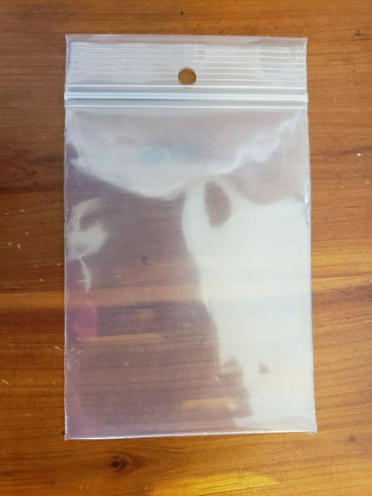 Clear 2mil Hanghole Plastic Reclosable Zip Seal Bags Hang Hole Top Lock Baggies