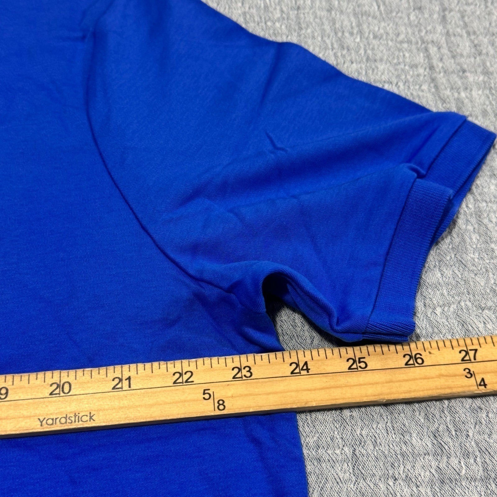 NWT Polo Ralph Lauren Golf Polo Soft Cotton Shirt Men's Large Blue With Red Pony