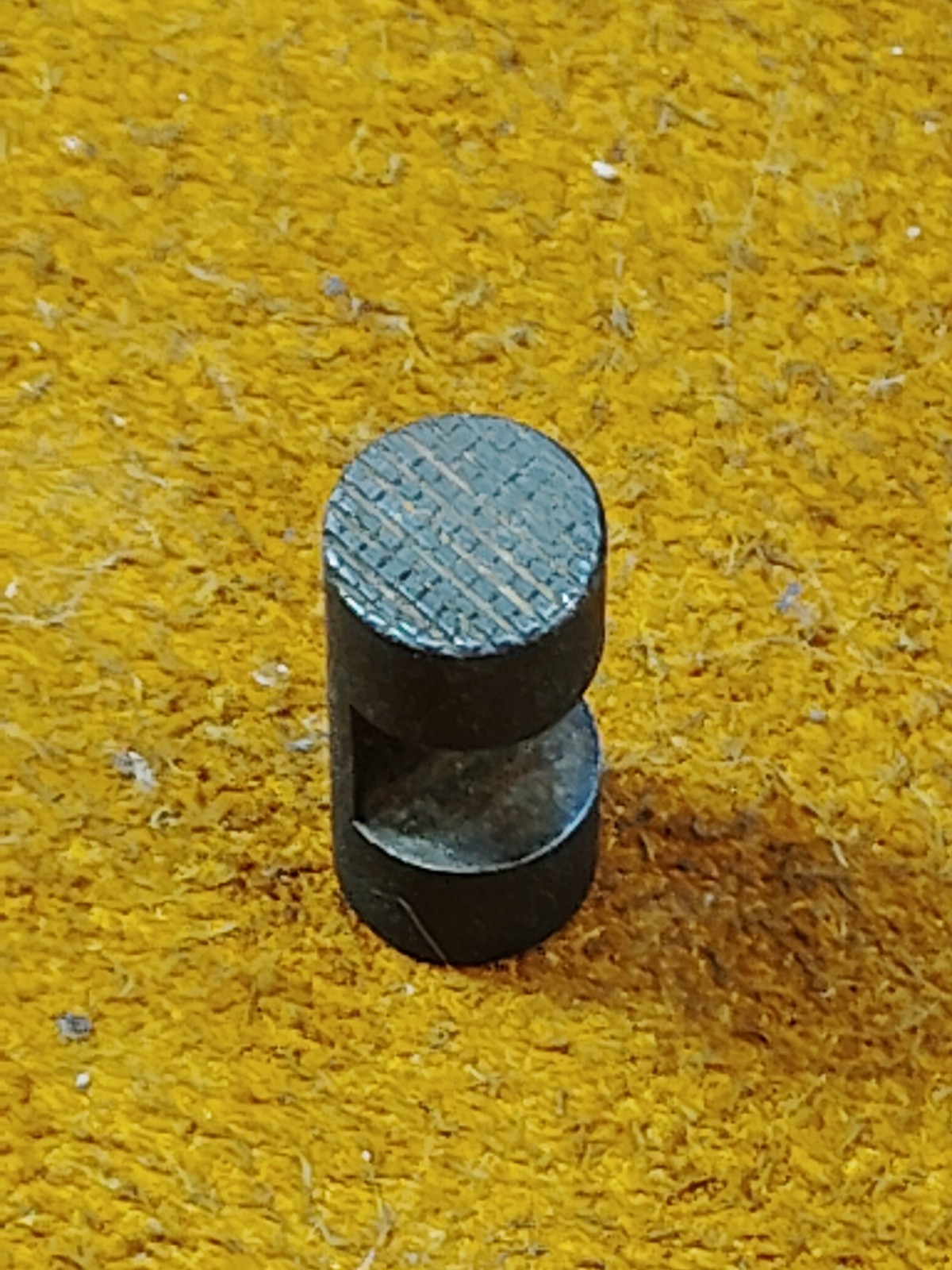 WWII M1 Carbine Safety Checkered Type 2