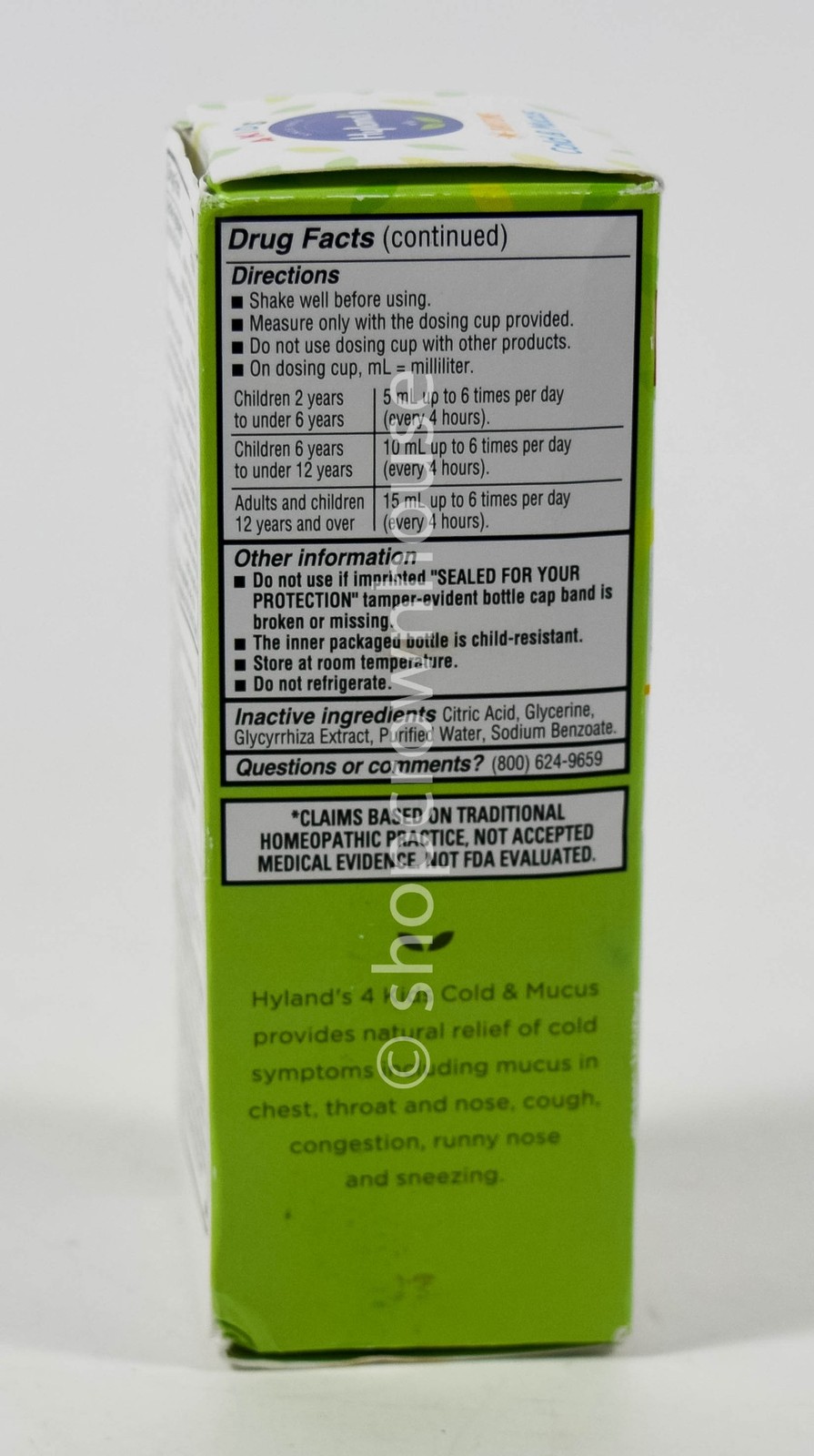 3 Hylands 4Kids COLD & MUCUS homeopathic 4oz DAYTIME congestion runny nose Cough