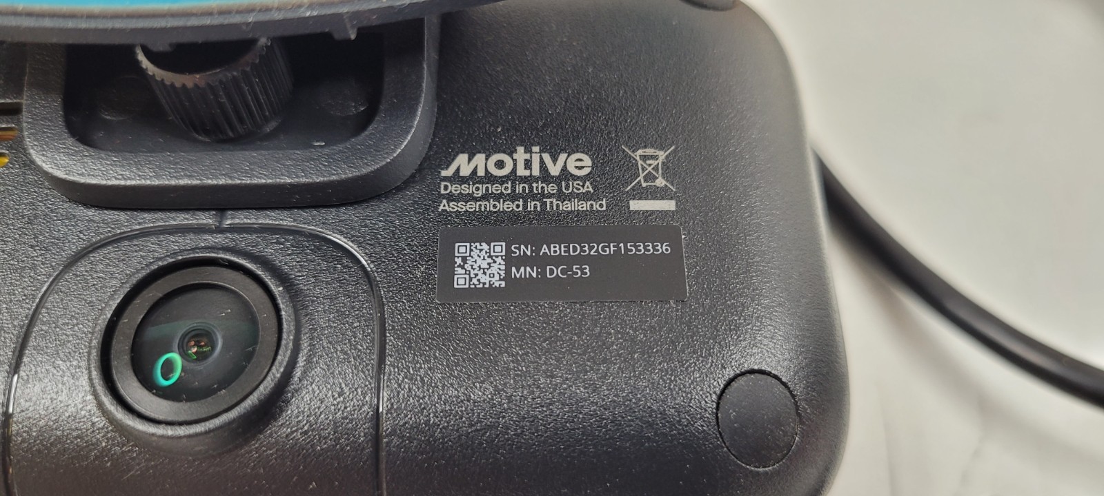 MOTIVE DC-53-NA ROAD FACING AI DASHCAM FOR FLEET VEHICLES 820-00000020-001 NEW
