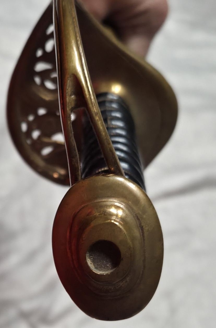 Hilborn Hamburger Solingen US Marines Officer Dress Sword Used