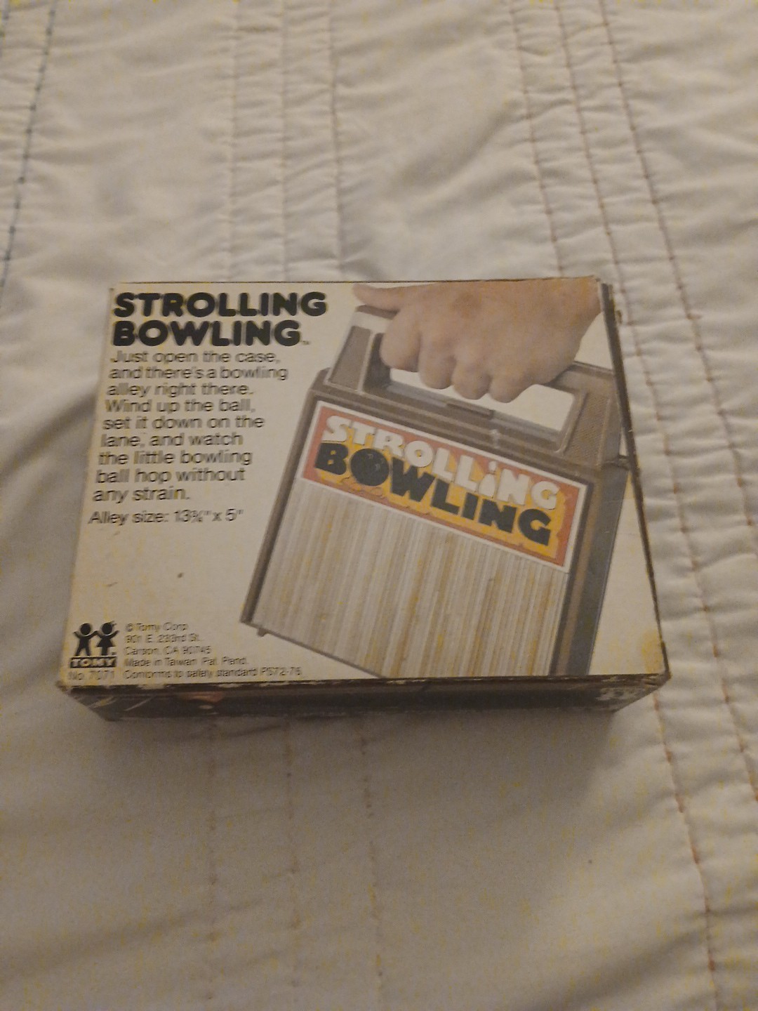 Strolling Bowling Tomy Vintage Box Only