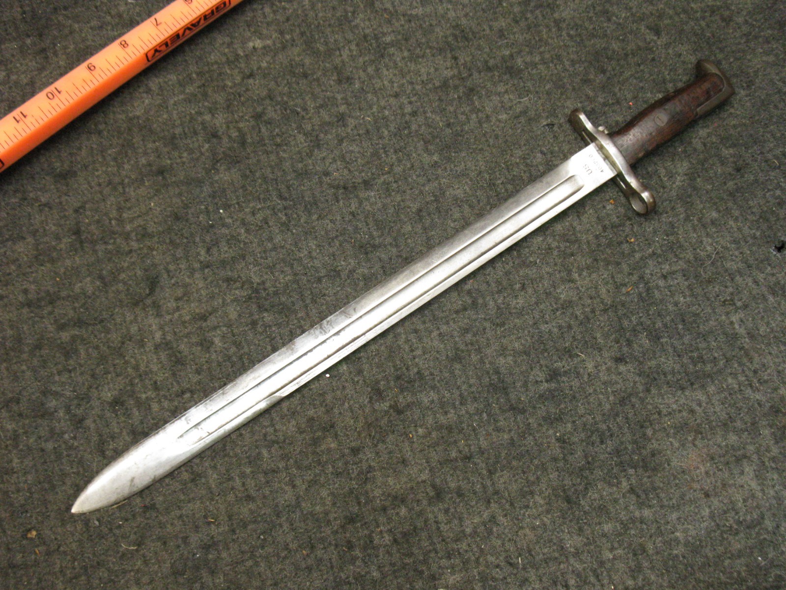 WWI Era Springfield Armory M1905 Rifle Bayonet M1903 M1 Garand