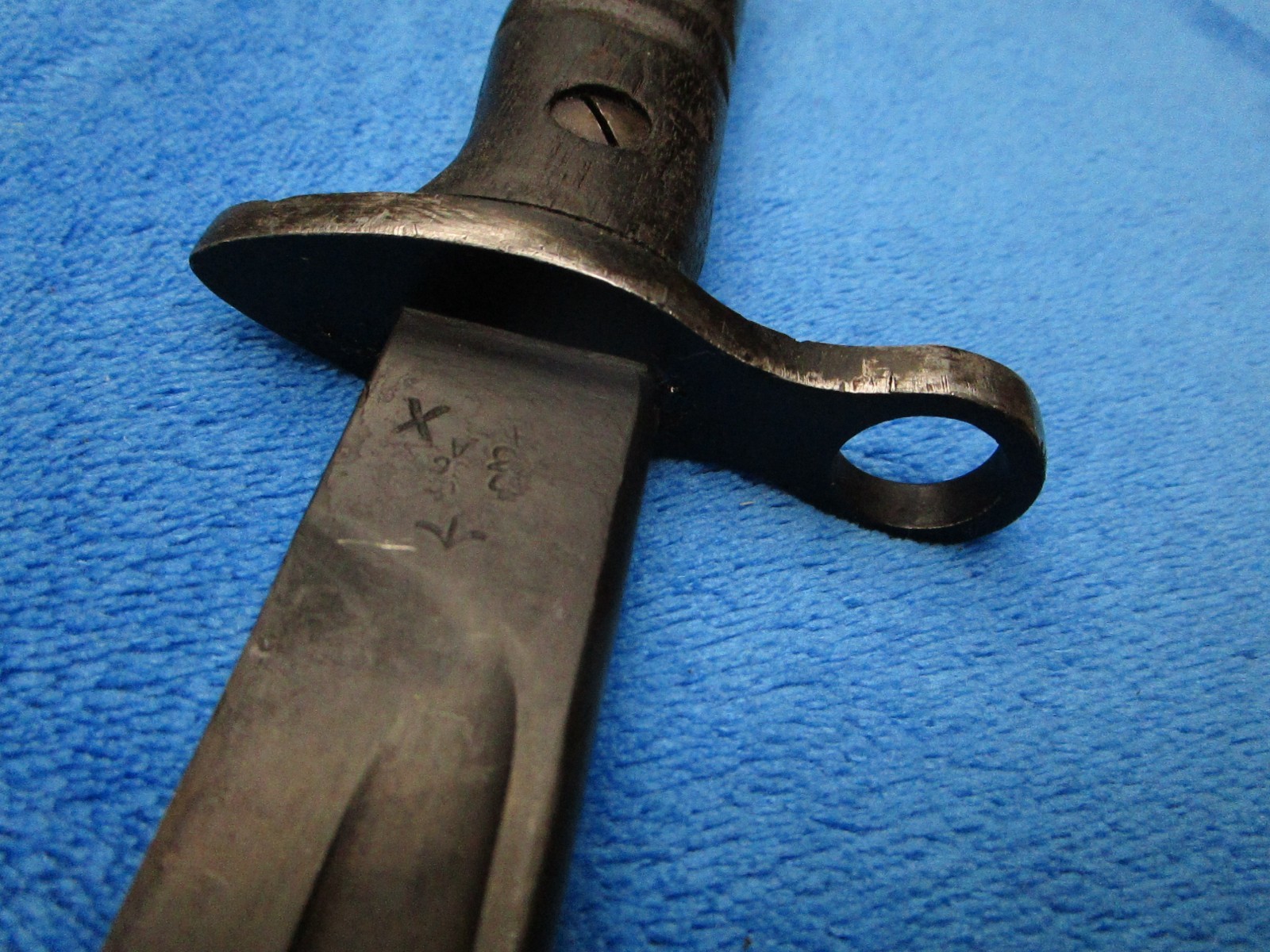 ORIGINAL WW1 ENGLISH M1913/17 ENFIELD BAYONET AND SCABBARD MADE BY WINCHESTER