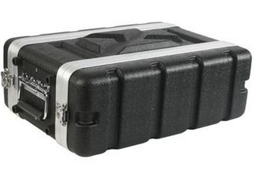Rack Case 3U Space SHALLOW 8 Inch Deep shell, DJ, Light Weight 19" wide w Screws