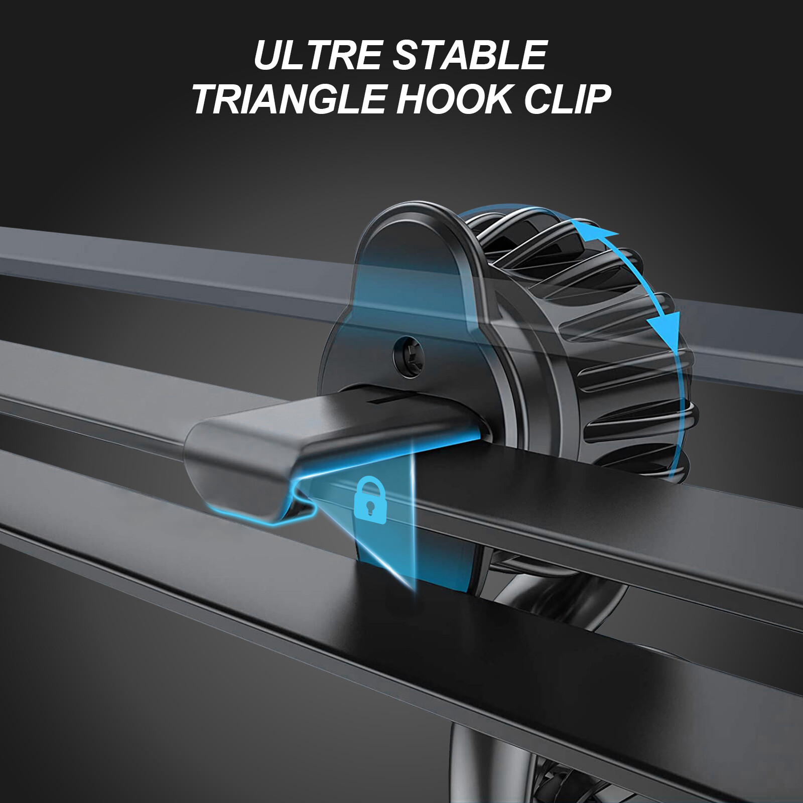 Universal Magnetic 360° Rotation Air Vent Car Mount Dashboard Phone Holder Truck